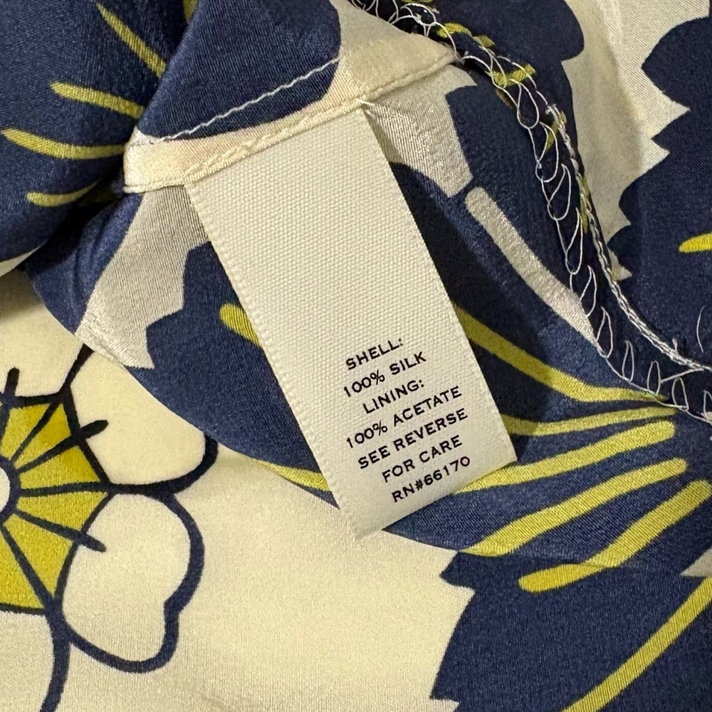 Anthropologie Moulinette Soeurs Silk Floral Mini Dress Size XS Boho Satin - Picture 5 of 5